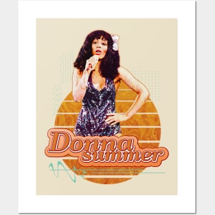 Donna summer \\ Retro Art Posters and Art